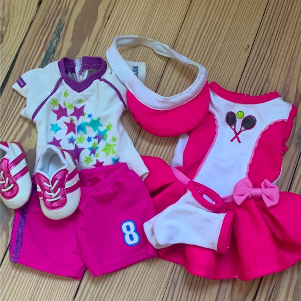 American Girl Doll Tennis and Soccer outfit